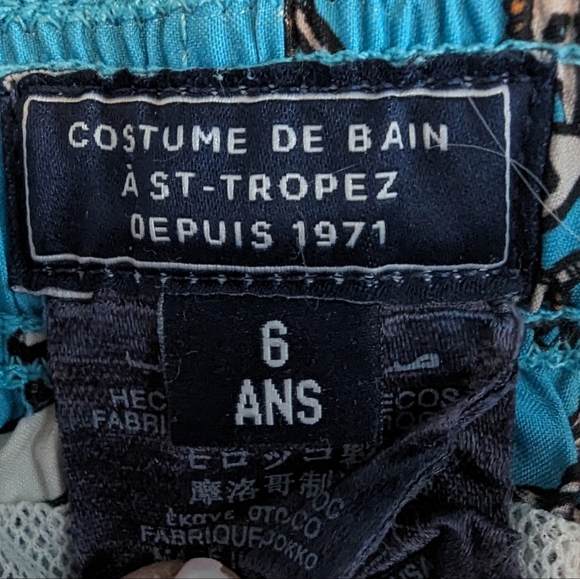 Vilebrequin Boys Size 6 Swim Trunks - Picture 3 of 4